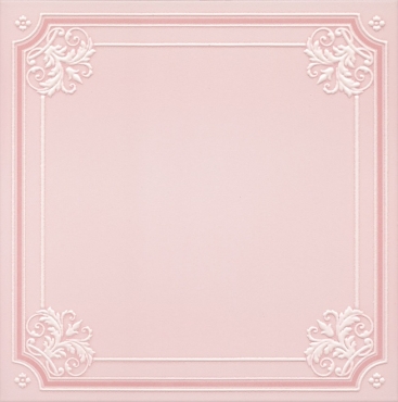 Декоративный элемент Kerama Marazzi Декор Петергоф розовый AD/C315/SG1546 40,2x40,2 матовый