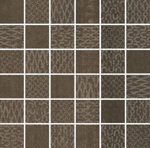 Мозаика Kerama Marazzi Декор Про Дабл коричневый мозаичный DD201320/MM 30x30 матовая
