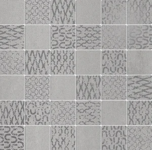 Мозаика Kerama Marazzi Декор Про Дабл серый мозаичный DD201120/MM 30x30 матовая