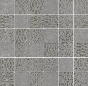 Мозаика Kerama Marazzi Декор Про Дабл серый темный мозаичный DD201020/MM 30x30 матовая