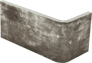 Спецэлемент Del Conca Angolo Esterno CA08 Nero 10x20 матовый
