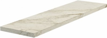 Ступень Del Conca Hme 10 Van Gogh White Gradone Ang. Rett. (R-Dx) G3ME10RGD12 33x120 матовая