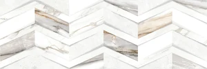 Плитка Delacora WT15DLA55R Дельта Шеврон / Delta Chevron 24,6x74 глянцевая