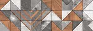 Плитка Delacora WT93KIT55 Киото Триангл / Kioto Triangle 30x90 глянцевая