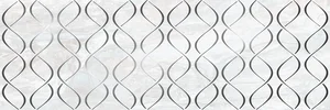 Декор Delacora DW15GRV01R Кристал Грув / Crystal Groove 24,6x74 глянцевый