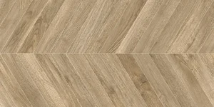 Керамогранит Delacora D120251M Волнат Шеврон светлый / Walnut Chevron Light 60x120 матовый