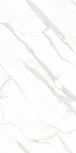 Спеченный камень Delfone DA2M78BR-Y Saint Blanc Calacatta Calacatta White 120x240 сатинированный
