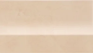 Бордюр Marca Corona Delux Beige Alzata 17,5x30,5 глянцевый