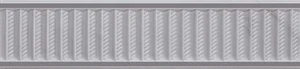 Бордюр Marca Corona Delux Grey Bordo 7x30 глянцевый