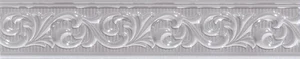 Бордюр Marca Corona Delux Grey Fregio 6x30,5 глянцевый
