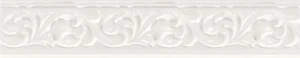 Бордюр Marca Corona Delux White Fregio 6x30,5 глянцевый