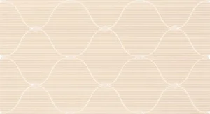 Декоративный элемент Marca Corona Desire Ivory Onda 30,5x56 глянцевый