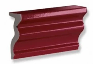 Бордюр Tonalite Diamante Bordo Bordeaux 8x15 глянцевый