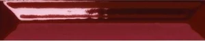 Бордюр Tonalite Diamante Listello Berlino Bordeaux 3x15 глянцевый