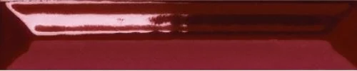 Бордюр Tonalite Diamante Listello Berlino Bordeaux 3x15 глянцевый