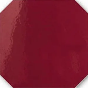 Плитка Tonalite Diamante Ottagonetta Bordeuax 33562 15x15 глянцевая