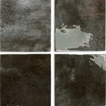 Плитка DNA Enamel Square Charcoal 12,5x12,5 глянцевая