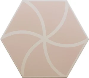 Керамогранит DNA Fancy Waves Pink 127015 20x23 матовый