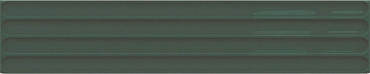 Плитка DNA Plinto In Green Gloss 10,7x54,2 глянцевая