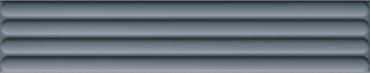 Плитка DNA Plinto Out Blue Matt 10,7x54,2 рельефная
