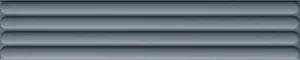 Плитка DNA Plinto Out Blue Matt 10,7x54,2 рельефная