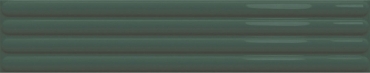 Плитка DNA Plinto Out Green Matt 10,7x54,2 рельефная