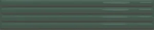 Плитка DNA Plinto Out Green Matt 10,7x54,2 рельефная