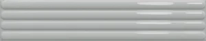 Плитка DNA Plinto Out Grey Gloss 10,7x54,2 глянцевая