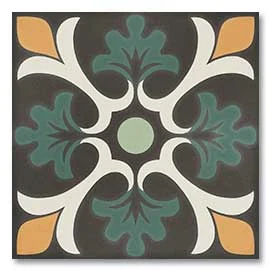 Керамогранит DNA Sync Clover Green 150x150 матовый