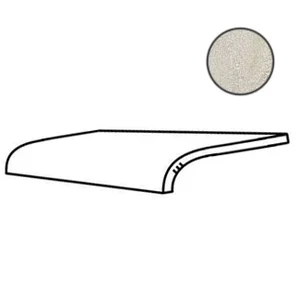 Ступень La Fabbrica AVA Dolomiti Grad. Piegato Calcite 86201 30,5x34 матовая