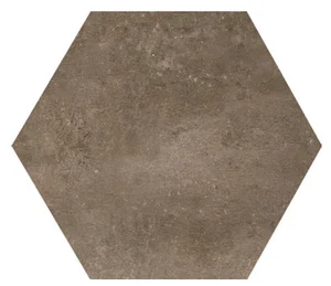 Керамогранит Dom Approach Brown Esagona 34,6x40 матовый