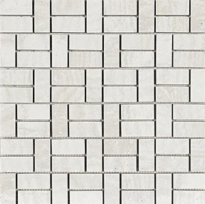Мозаика Colli Domus Mosaico Brik Bianco Glossy 4434 30x30 глянцевая