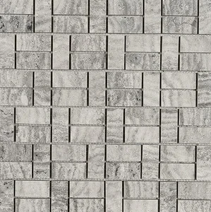 Мозаика Colli Domus Mosaico Brik Grigio Silk 4396 30x30 сатинированная