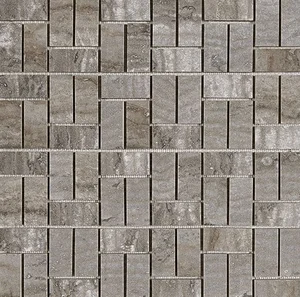 Мозаика Colli Domus Mosaico Brik Piombo Nat 4575 30x30 матовая
