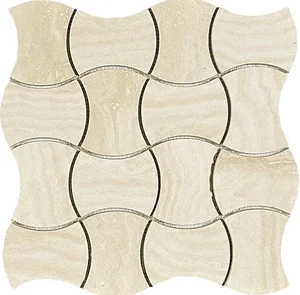 Мозаика Colli Domus Mosaico Trama Beige Silk 4355 30x30 сатинированная
