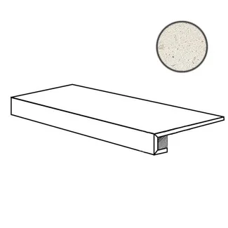 Ступень ABK Downtown Top Ivory 30x60 матовая