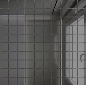 ДСТ Мозаика зеркальная Графит Г25 25х25 30x30 глянцевая