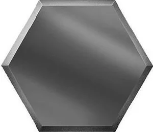 ДСТ Зеркальная графитовая плитка СОТА СОЗГ1 17,3x20 глянцевая