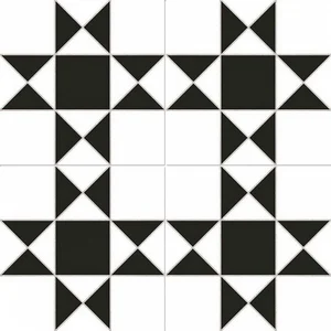 Керамогранит Dual Gres Chic Cardiff White 44,5x44,5 матовый