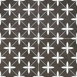 Керамогранит Dual Gres Chic Poole Black 44,5x44,5 матовый