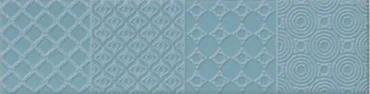 Декоративный элемент Dual Gres Decor Dolce Ocean 7,3x30 глянцевый