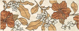 Декоративный элемент Europa Ceramica Dube Beige Decor 20x50 глянцевый