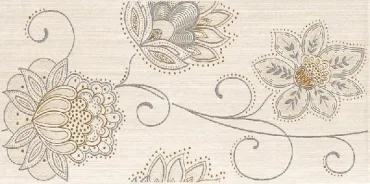 Декоративный элемент Europa Ceramica Dube Puntilla Beige Decor 20x50 глянцевый