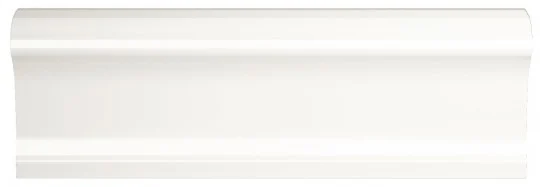 Бордюр Dune Listel Atelier White Glossy 226798 5x15 глянцевый