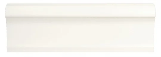 Бордюр Dune Listel Atelier White Matt 226801 5x15 матовый