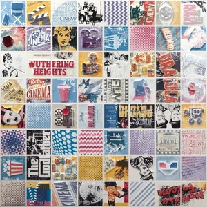 Мозаика Dune Ceramic Mosaics Popcorn 187429 28,1x28,1 глянцевая