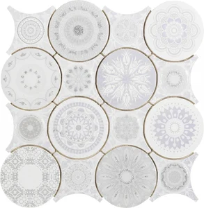 Мозаика Dune Ceramica Mosaico Frozen 187138 28x28 глянцевая