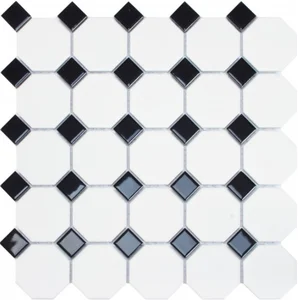 Мозаика Dune Contract Mosaics Oxford Black 187987 29,5x29,5 матовая