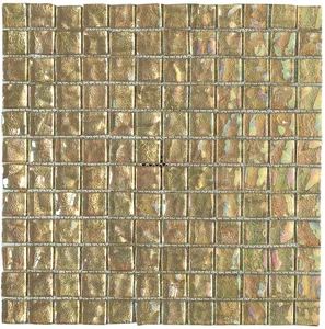 Мозаика Dune Glass Mosaics Cayman Champange 185643 29,8x29,8 глянцевая
