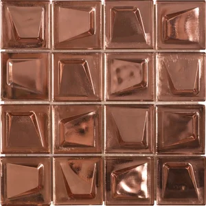 Мозаика Dune Glass Mosaics Cinema 187271 24x24 глянцевая